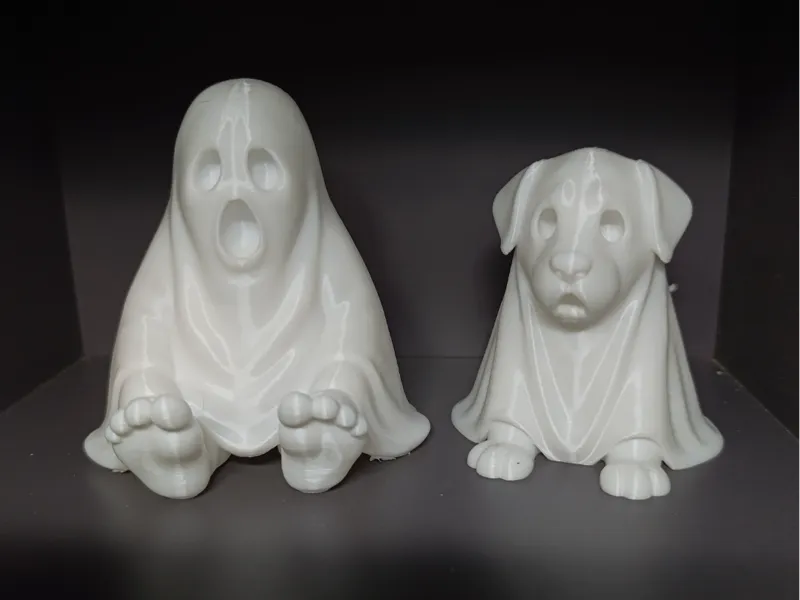 ghost  and dog