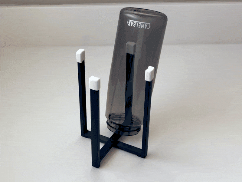 Collapsible Bottle Dryer Rack | Foldable + Compact