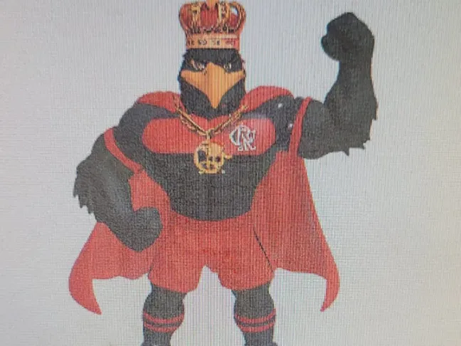 mascote flamengo rei