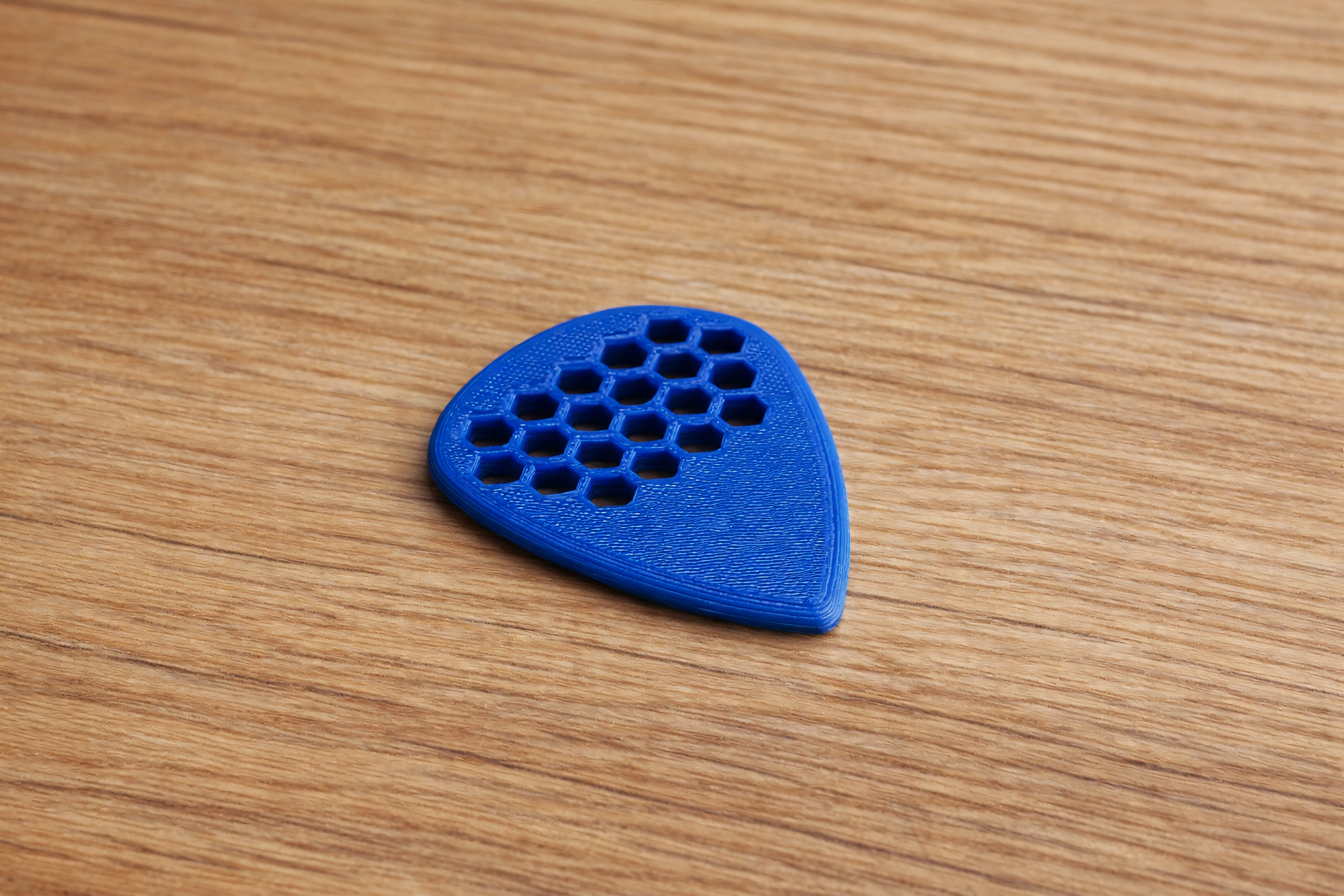 Miniatura 3 do modelo 3D HexPick Guitar pick
