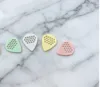 Four color four piece single plate quick print