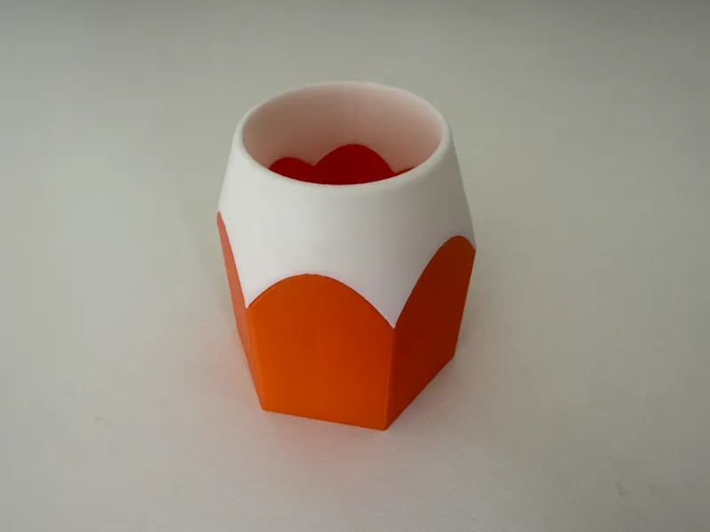 Pencil Holder - ZERO WASTE Multicolor (With Pins)