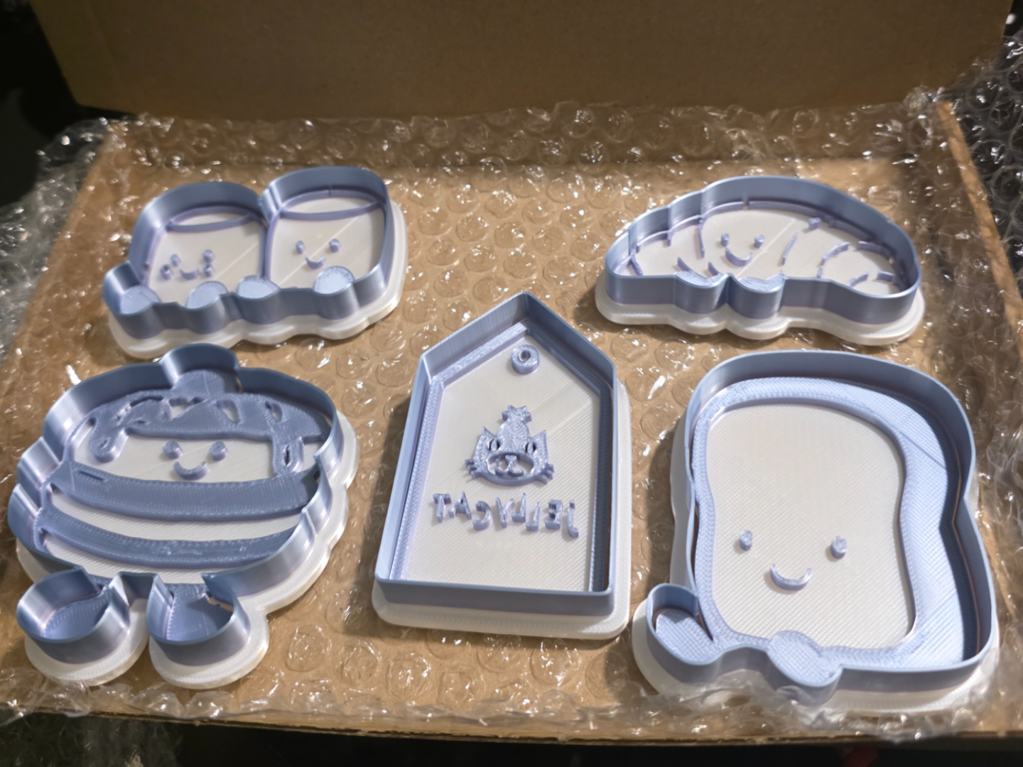 Jellycat cookie cutter and stamp set