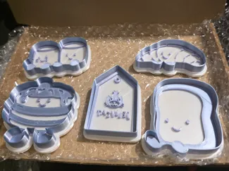 Jellycat cookie cutter and stamp set