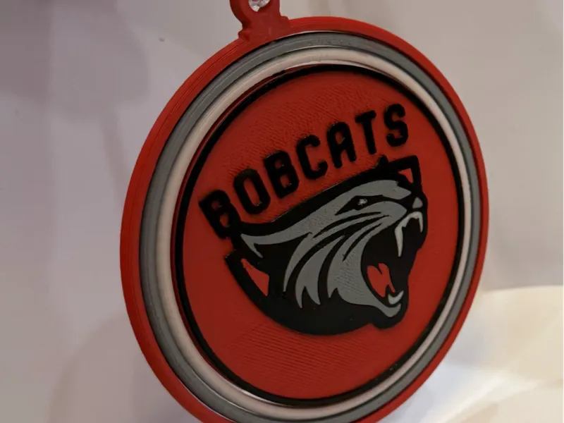 Saskatoon Bobcats Christmas Ornament