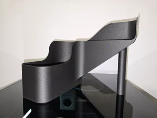 PoopChute for Bambu P1S - smaller back footprint