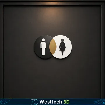 Modelo para impresión 3D: Toilette & Badezimmer — vista de referencia 5