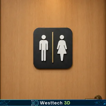 Modelo para impresión 3D: Toilette & Badezimmer — vista de referencia 4