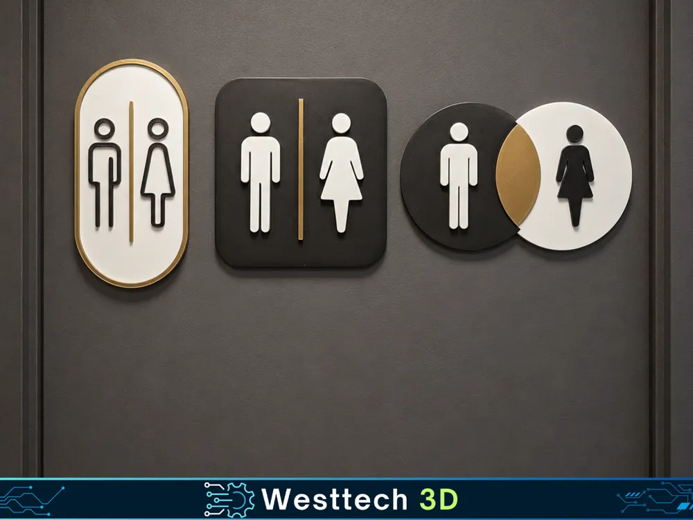 Modelo para impresión 3D: Toilette & Badezimmer. Referencia del modelo original.