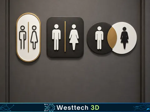 Modelo para impresión 3D: Toilette & Badezimmer — referencia de MakerWorld