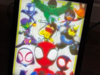 Spidey and Friends Lithophane