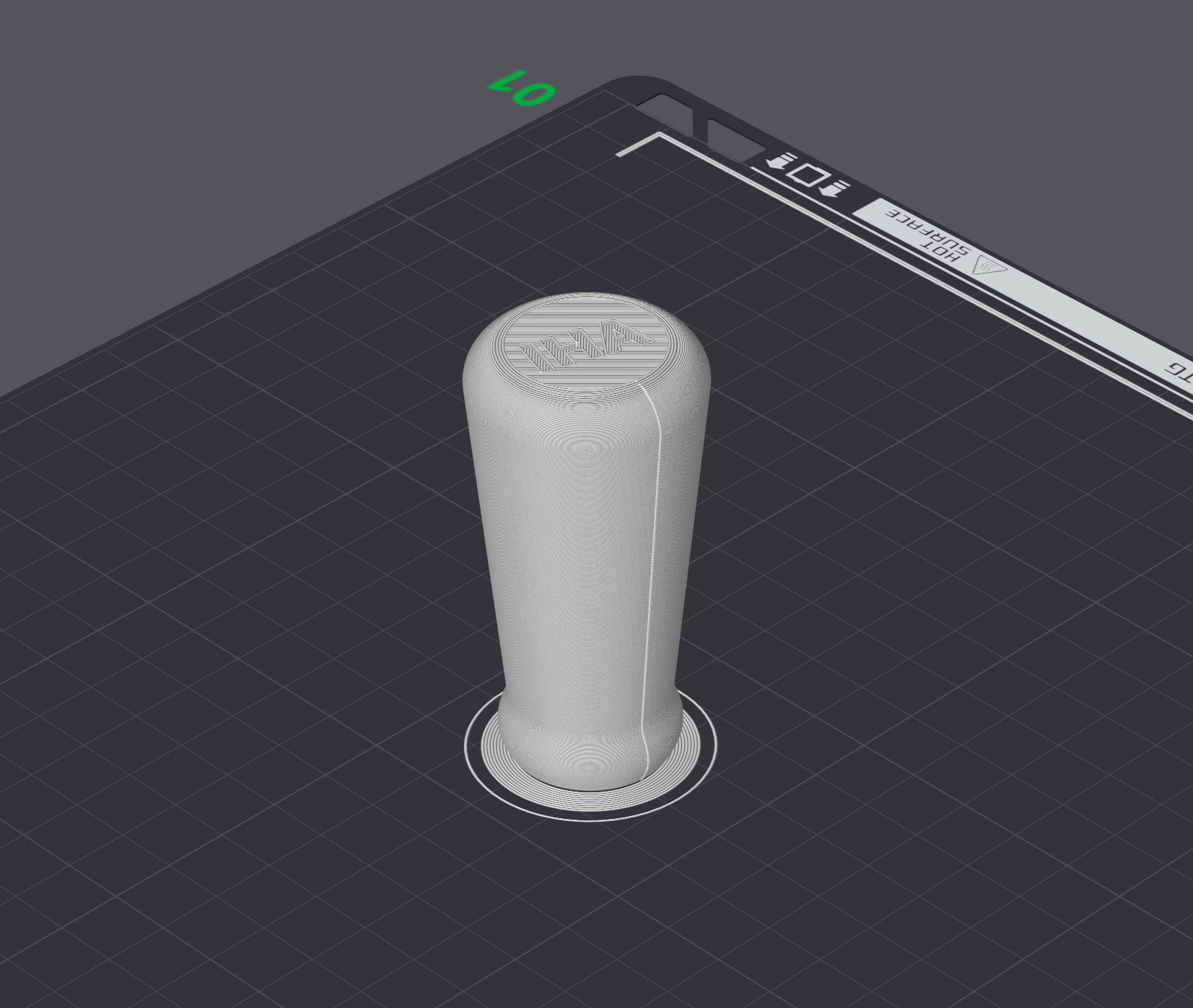 Miniatura 2 do modelo 3D 咖啡机手柄改装 短柄把手 意式 70mm M10规格