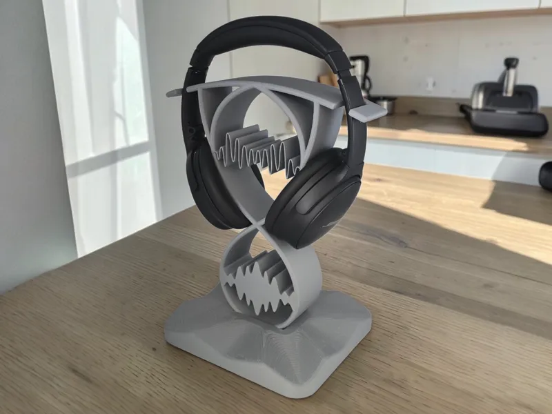 WaveStand – Soundwave Inspired Headphone Stand