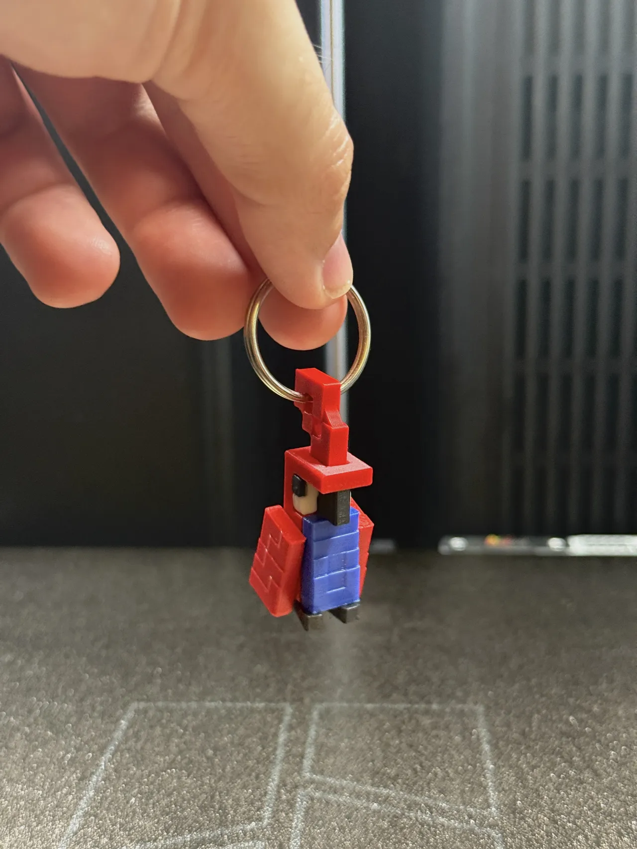 Parrot (Customizable + keychain version!) view 2