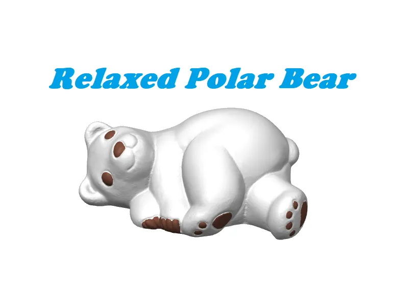 Relaxed Polar Bear