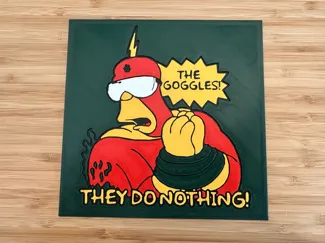 Radioactive Man The goggles!