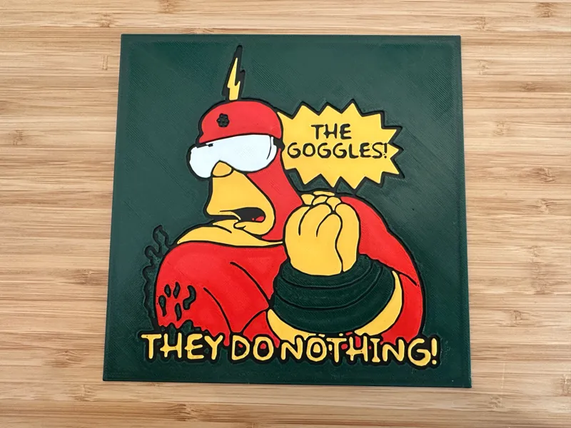 Radioactive Man The goggles!