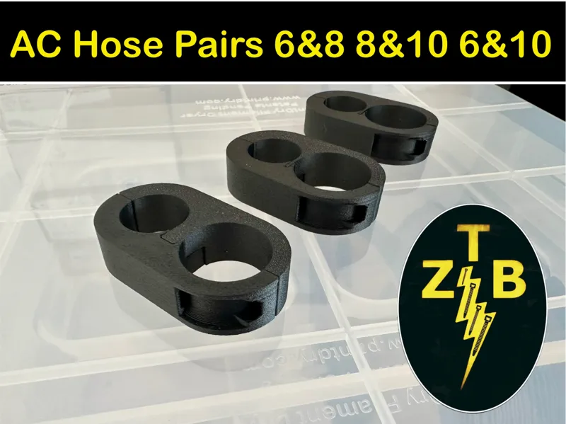 "Zip Tie Buddy" AC Line Hose Clamps 6-8 8-10 6-10