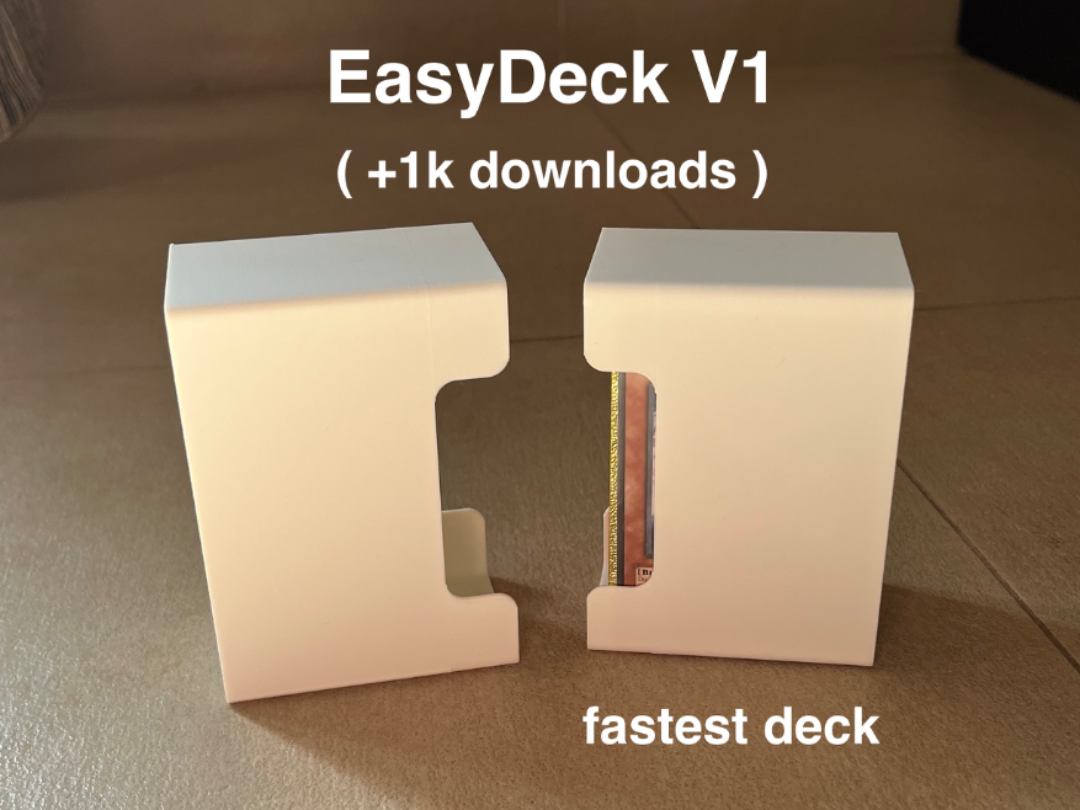EasyDeck V1 ~ 80 Sleeved Cards