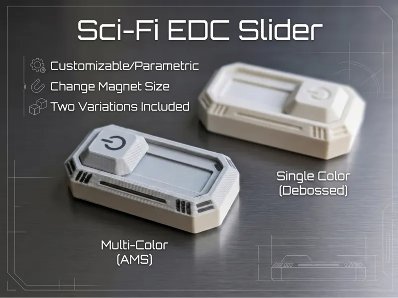 Sci-Fi EDC Slider