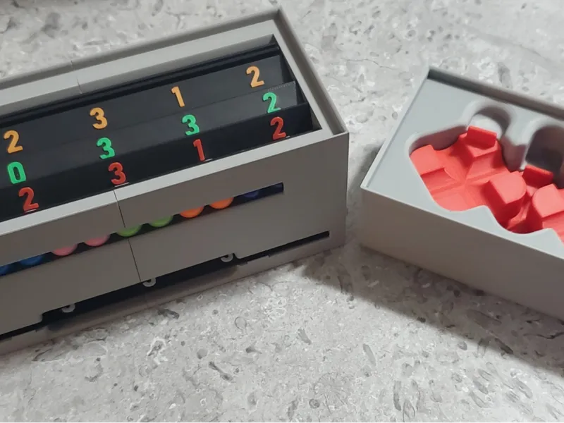 Parts holder for Marble Labyrinth Puzzle