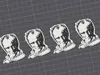 Decorative Ataturk Silhouette Keychain Special Design Collection Ornament