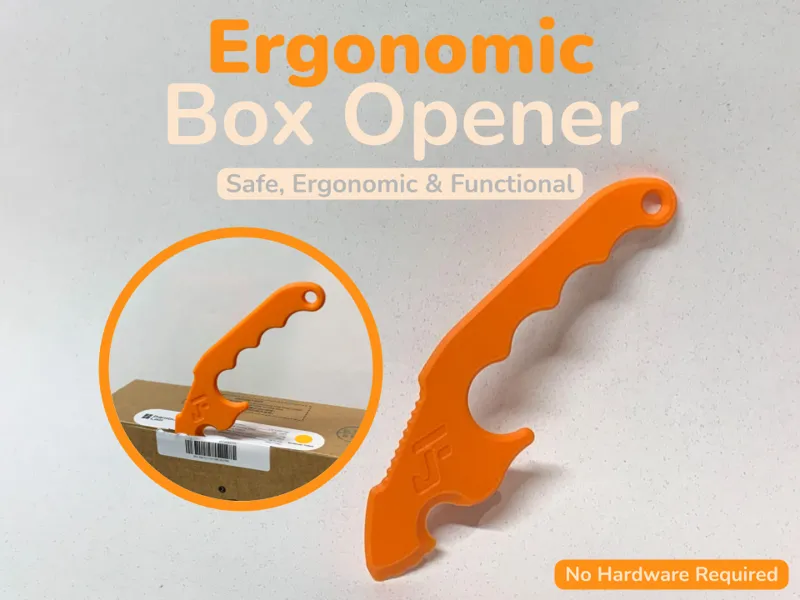 Ergonomic Box Opener