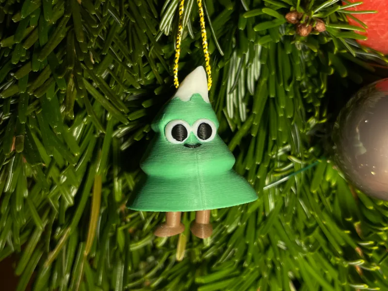 Tiny Christmas tree ornament | multi color!