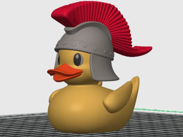 Roman Gladiator Duck (Rubber Duck)