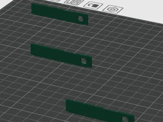 uConsole side plate antenna bracket/uconsole侧挡板天线