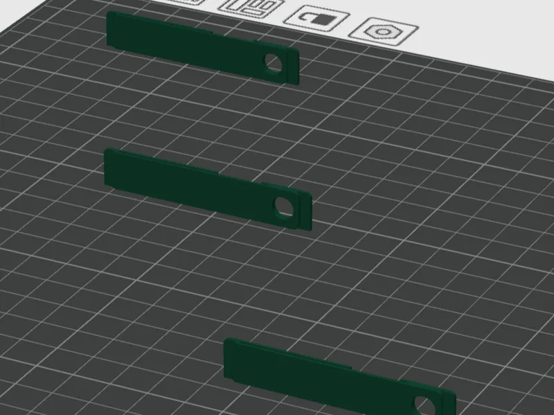 uConsole side plate antenna bracket/uconsole侧挡板天线