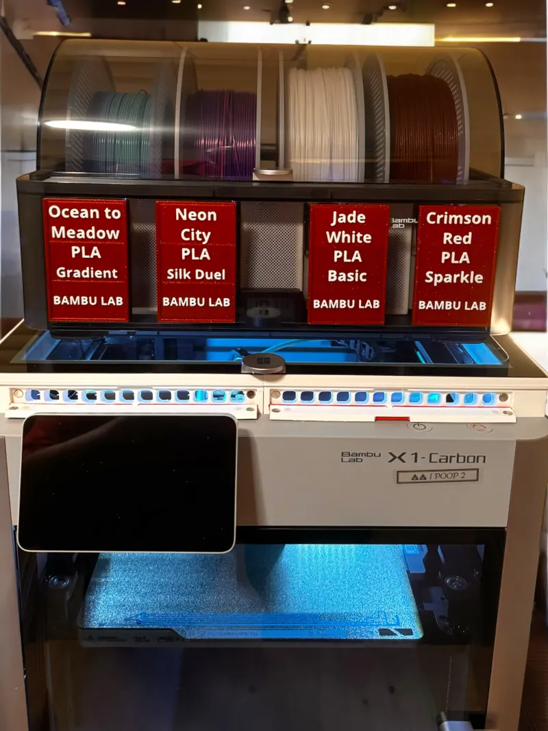 Filament Tag Storage System