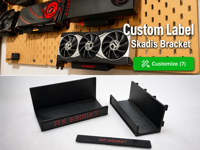 Skadis Bracket Multi-Part Generator