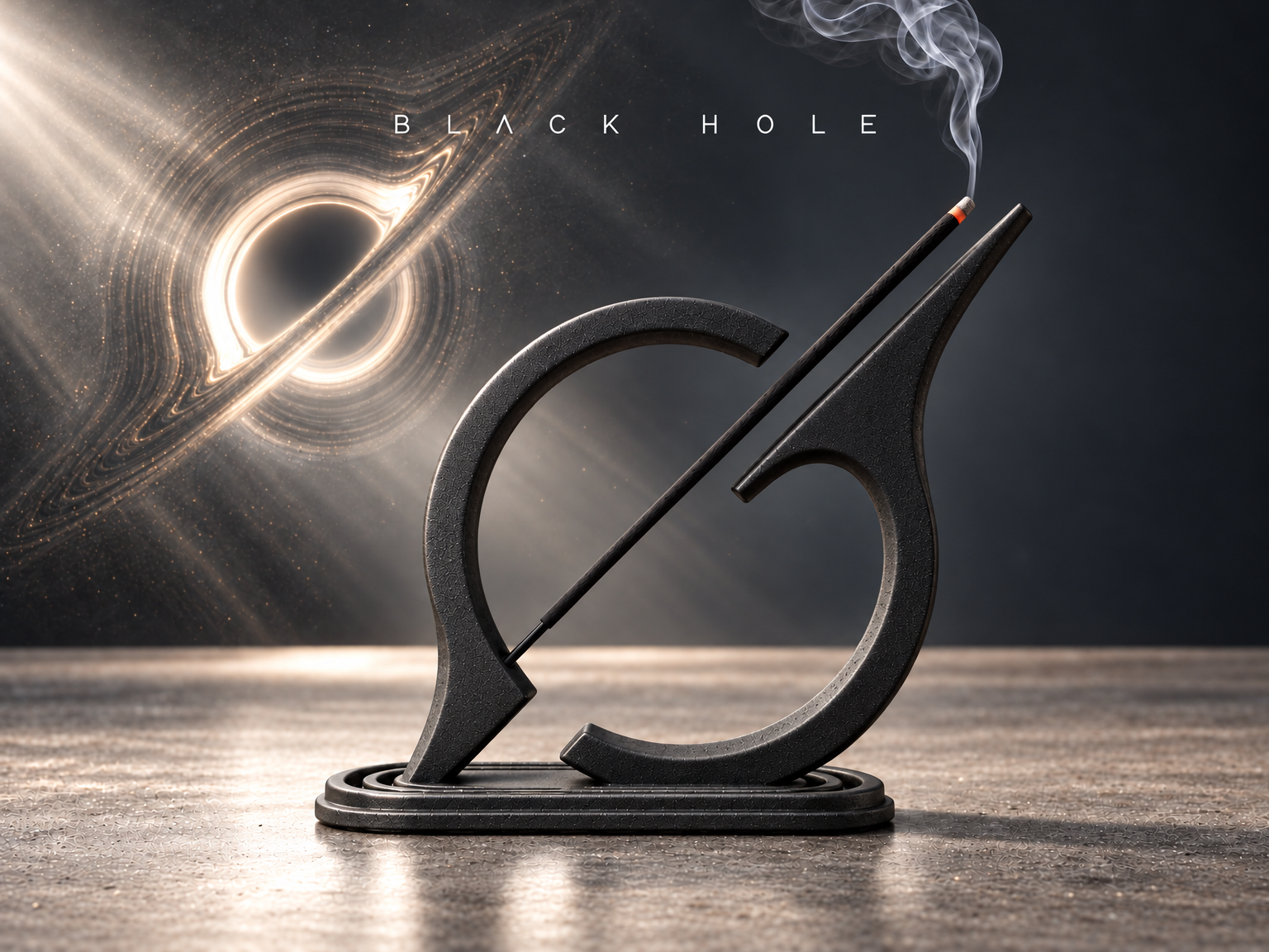 BLACK HOLE — Incense Holder - 1