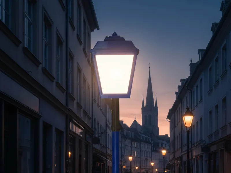 Blanke Platte für Festlicher Laternenpfahl