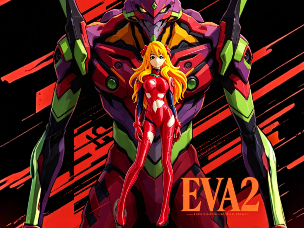Miniatura 2 do modelo 3D ASUKA明日香 EVA手办 新世纪福音战士 四色半分件/单色打印/双色x2d多版本