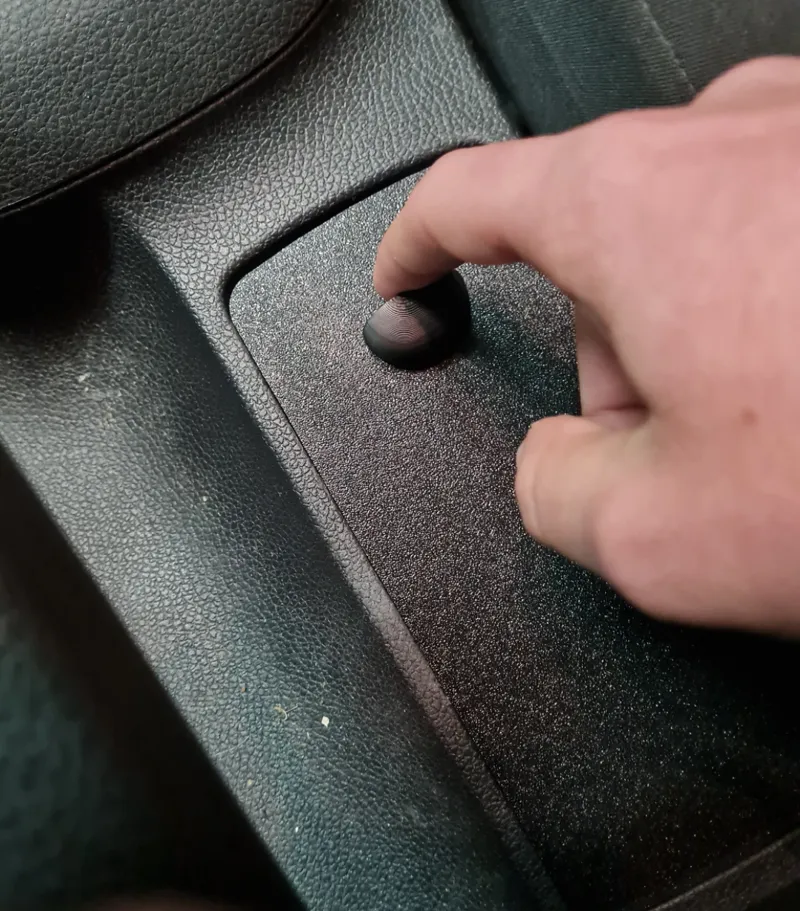 Copertura per vano porta bevande Golf 6 Serie