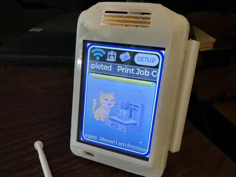 PrintpooP Smart Screen Desktop for 2.8 Display