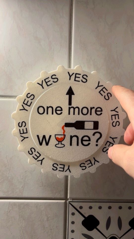 wine wheel spinner