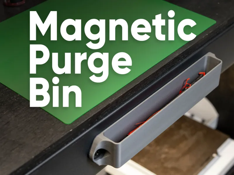 Magnetic Purge Bin (X1C/P1P/P1S)