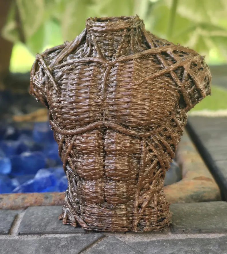 Wicker Statue - Free 3D Print Model - MakerWorld
