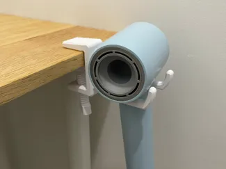Clamp on Hair Dryer Holder