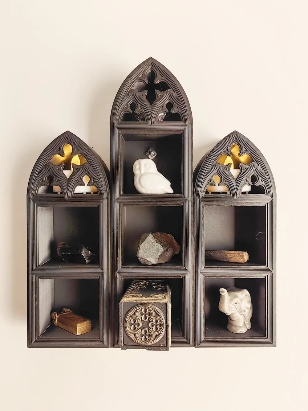 Decorative wall shelf - Free 3D Print Model - MakerWorld