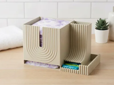 Pad and tampon Dispenser Holder