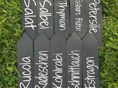 Herb/Vegetable Labels without AMS – minimalist