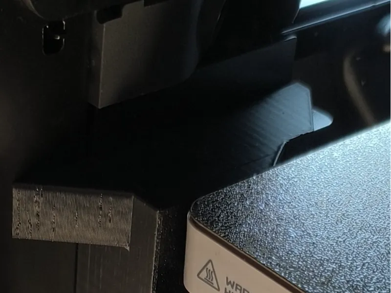 P1S Spindelabdeckung Links mit Kameraaussparung