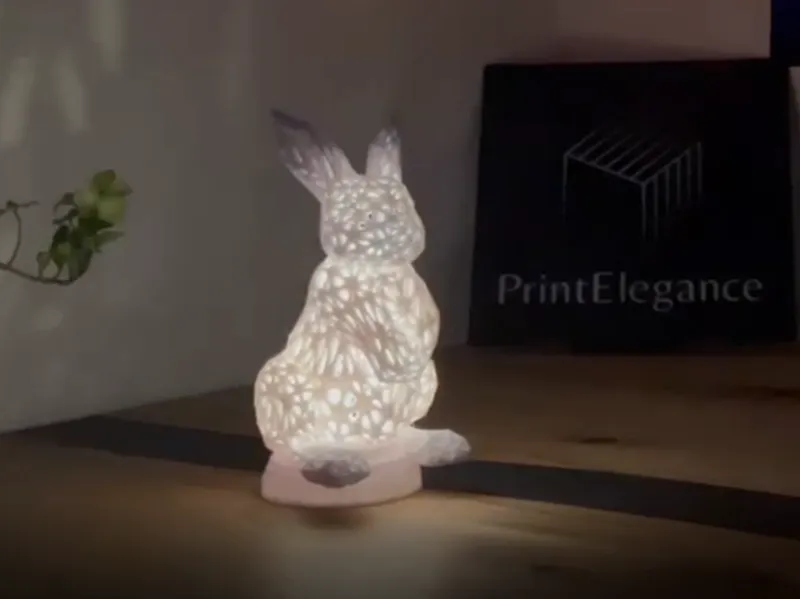 LuminusRabbit – LED Candle TeaLight Bunny