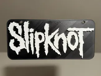Multicolor Slipknot Hangable Sign