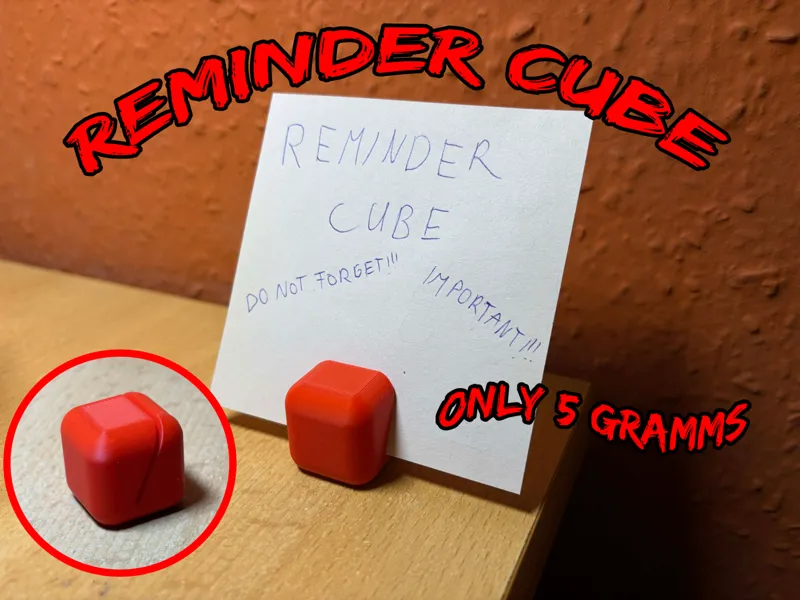 Reminder Cube