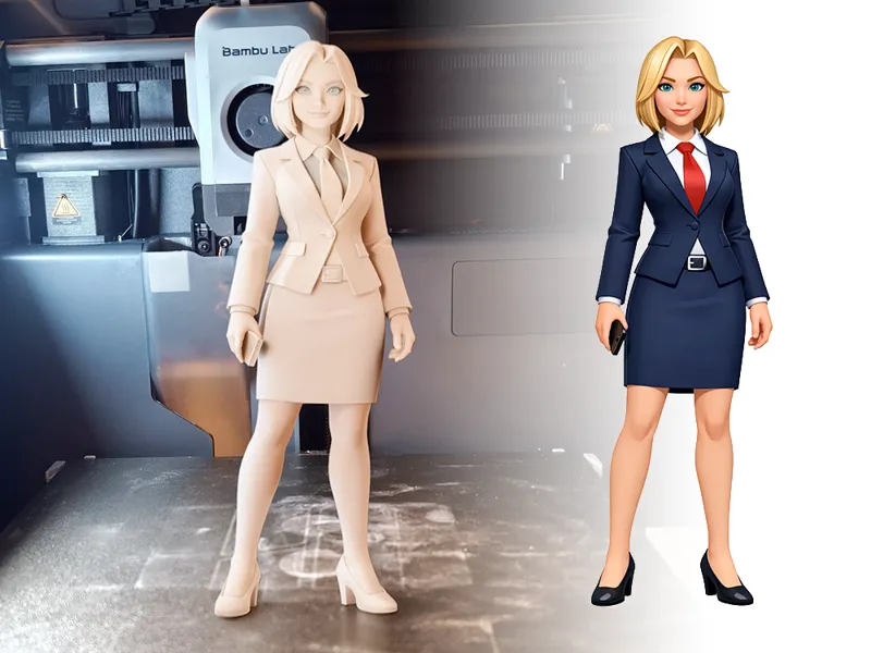 Lux Chibi – Business Woman Style